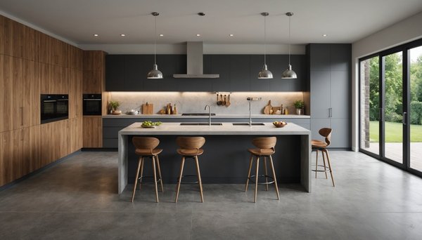 Idées pratiques pour un béton ciré dans la cuisine : matériaux et entretien